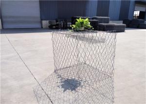 China Durable Woven Hexagonal Gabion Box Triple Twist Weaving Simple Assembled wholesale