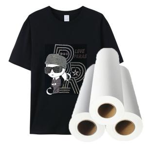 China 150g Hot Peel Light Inkjet Cotton T-shirt Heat Transfer Paper A4 wholesale