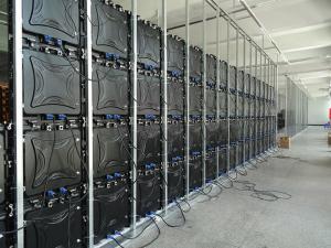 China Indoor Front Service LED Display Slim Rental Aluminum Cabinet Easy Maintainance wholesale