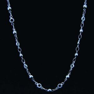 China Fashion Trendy Top Quality Stainless Steel Chains Necklace LC516-1 wholesale