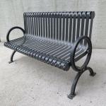Urban Street Furnitures ISO14001 Stainless Steel Garden Bench