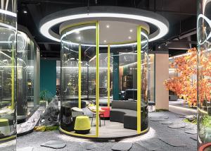 China demountable aluminum tempered single glass partition wall office furniture partition wholesale