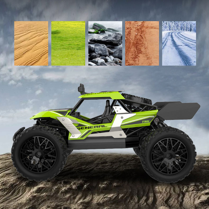 RC Racing Car Toy 1 14 Alloy Remote Control Vehicle for Mountain Off-Road Climbing