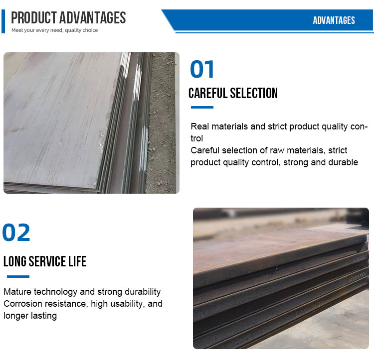 Hot Rolled Technique SPHC A36 A572 S235JR SS400 Steel Plate for Containers Ships Boilers 0.8-1.2mm Thickness