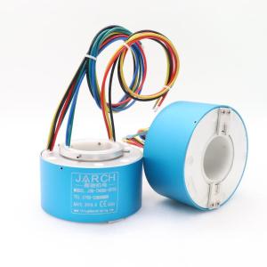 China Aluminium Alloy Through Bore Slip Ring 500RPM For Medical Equipment wholesale