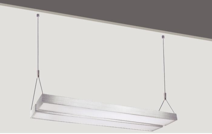 2 * 20W Pure Aluminun White LED Pendant Lights With High CRI 40Watt