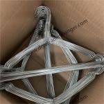 Heavy Duty Galvanized Wire Hangers Set Of 500 Long Lasting