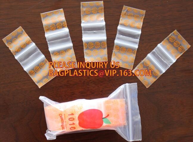 Mini K zipper bag Reclosable Apple Bags colorful mini bag, mini apple bags mini plastic zipper PACKAGE CORN STARCH