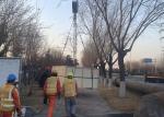 Super large UV liner DN1650 by 65m length was installed in Qingdao Shandong