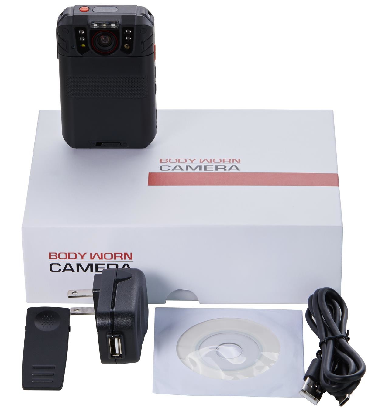 64G 4K Body Worn Video Camera