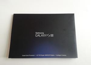 China Fashion Samsung Visible Advertisment Gift Card, Video Magazine Card Board Packaging for Promotion wholesale