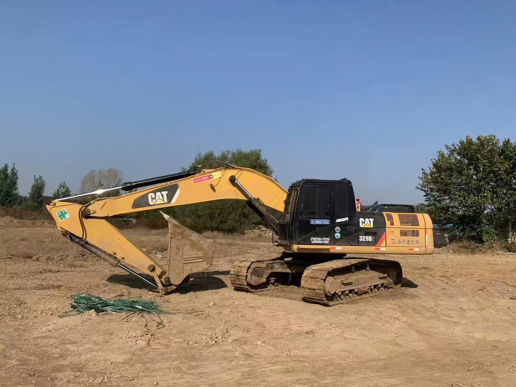 Cat 329 Earthmoving Used Excavator 29Ton Large Caterpillar Digger