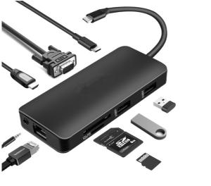 China RJ45 Multiple USB C hub wholesale