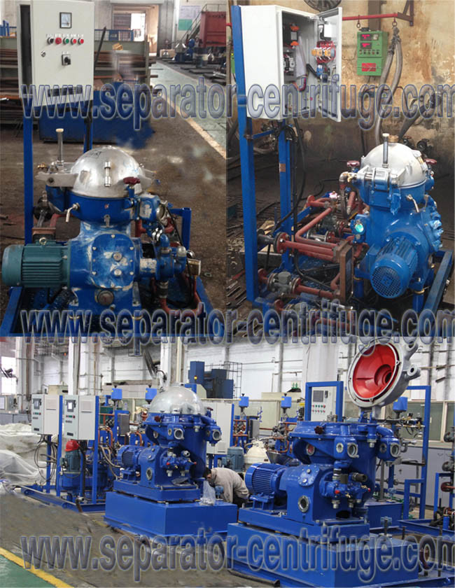 1500LPH Manual Slag Discharge Diesel Lubricant Heavy Fuel Oil Handling System