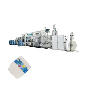 China Professional Small Scale Disposable Nappy Machine With After Sales Service wholesale