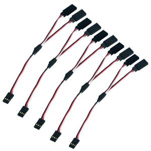 China Low Voltage RC Servo Extension Cable JR / Futaba 1 Male To 2 Female Y Lead wholesale