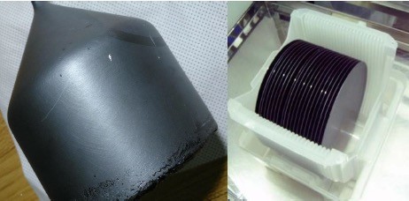 2inch Si Dopant GaAs Wafers Gallium Arsenide Substrates Double Side Polished For LED