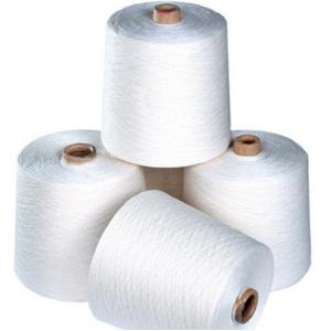 40/2 50/2 60/2 Raw white 100% Spun Polyester Yarn For Sewing Dress Underwear