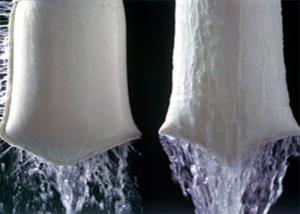 China Air - Condition System Water Filtration Bags / High Efficiency Filter Bags White Color wholesale