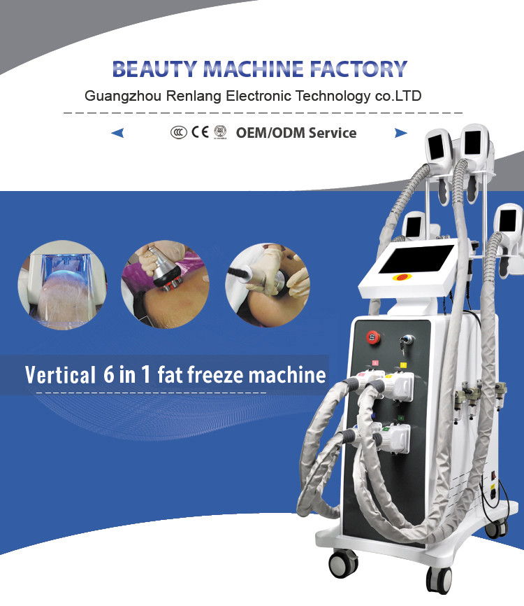 Liposuction Cryo Sculpting Machine Double Chin Handle Fat Removal 360 Cryo For Weight Loss