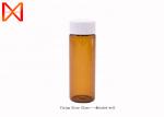 Tight Sealed Glass Chemical Bottles , Cosmetic Glass Syrup Bottles For Essential