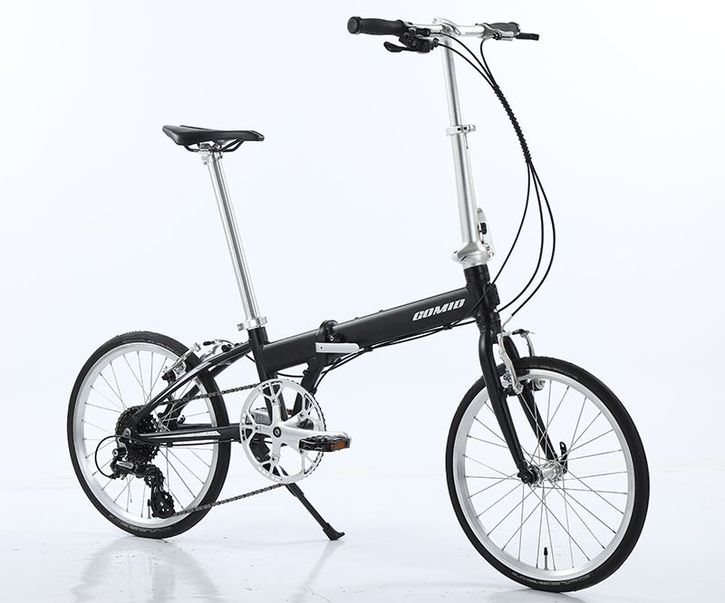 20" GOMID Folding City Bike Custom Foldable Bicycle V Disk Brake 1.1 SHIMANO Kit Gear Cycle Aluminum Alloy Bisiklet