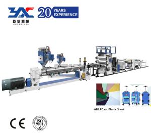 China high quality automatic plastic suitcase making machine in production line wholesale