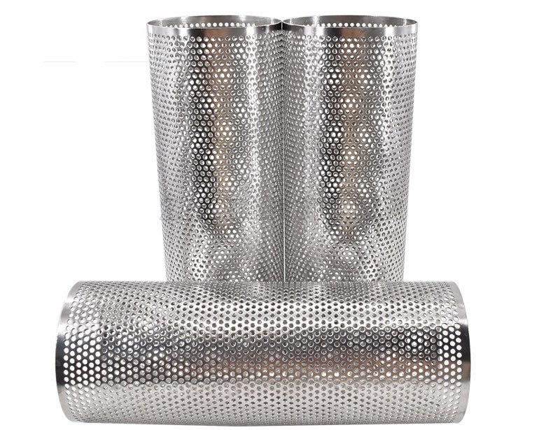SUS304 50mm Length 98% Water Strainer Filter Basket For Filtration