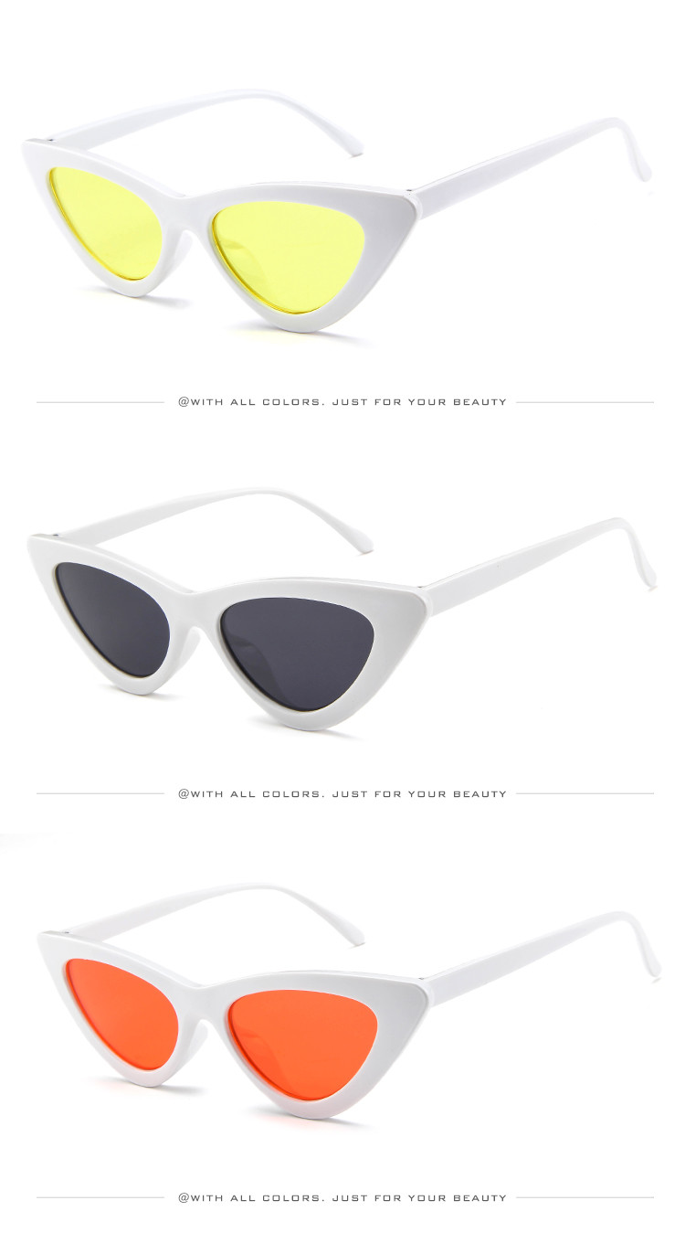Butterfly Cat Eye Frame Glasses Trendy Street Style Hot Sale Sunglasses