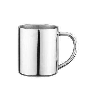 China Nature Color Stainless Steel Travel Mug 300ml 400ml 500ml Thermal Cup wholesale
