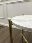 White Marble Stone Countertops Modern Center Coffee Table Tops For Living Room