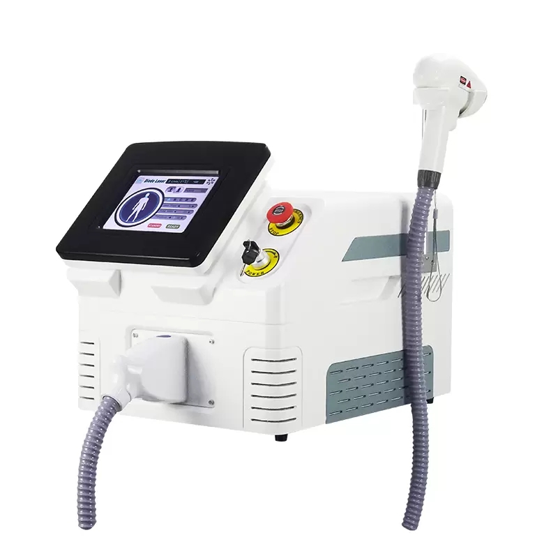 Portable Painless 808nm Diode Laser Hair Machine And Skin Rejuvenation Device