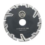 Long-lasting Metal Cutting Diamond Disc D230mm T Type Protection Teeth For Stone