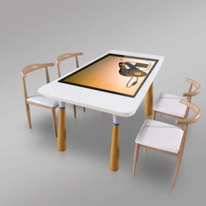 China Restaurant LCD Interactive Touch Screen Table Capacitive 55inch Android wholesale