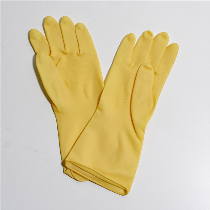 Unlined Kitchen Rubber Gloves Anti-Oil Household dish washing gloves