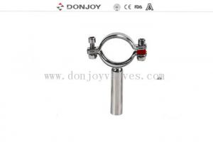 China Sanitary Hygenic 4 SS304 Stainless Steel Pipe Holder wholesale