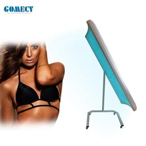China Uv Collagen Led Hybrid Stand Up Sunbed Tanning Machine wholesale