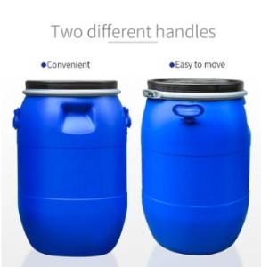 China 120L Plastic Chemical Barrel Leakproof HDPE Plastic Storage Drum wholesale