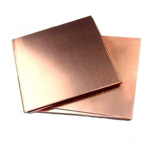 China 0.3mm - 5 Mm Pure Copper Metal Plates Sheet Electrical C65500 wholesale