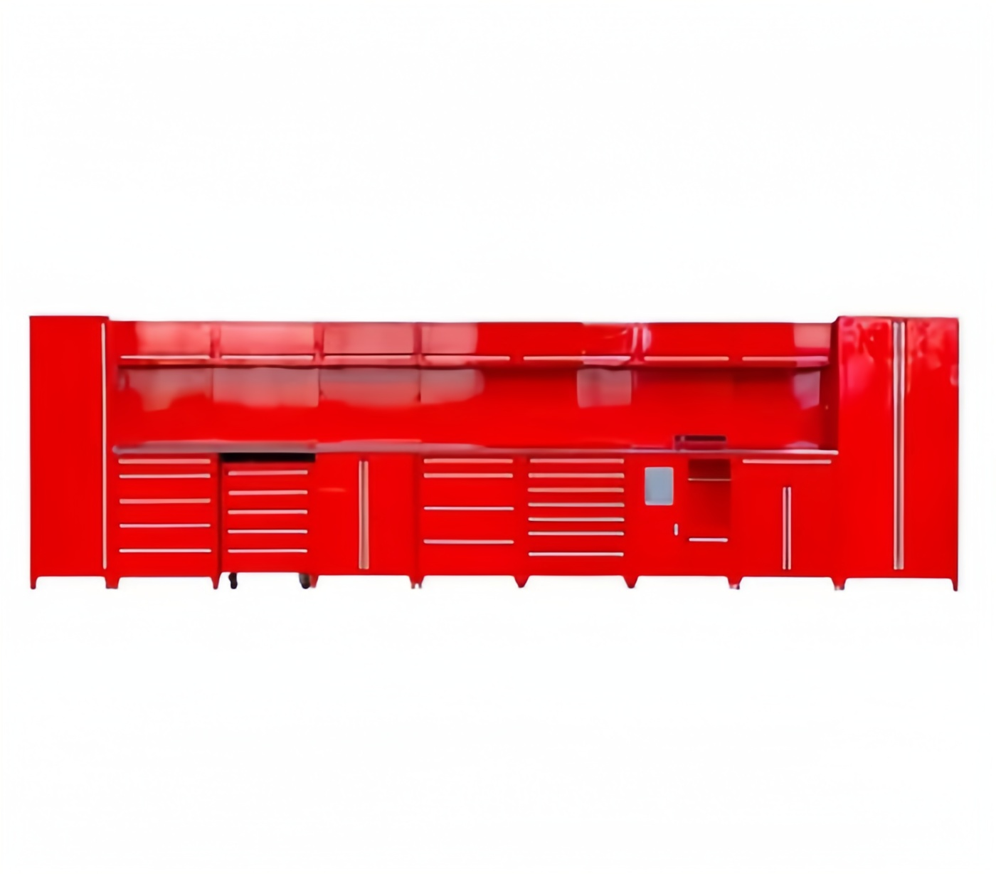 Garage Store Tools Heavy Duty Metal Tool Cabinet with Wheels and 500 Deep Tool Storage