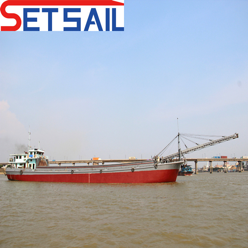 China Transport Carrier Low Cost Self Propelled River Sand Transport Barge