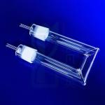 Customized Quartz Oil Burner Bulb Glass Tube ISO9001 Science Lab