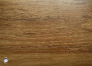 China Cherry Wood Color PVC Decorative Film For Interior Decor Projects Matte Finish wholesale