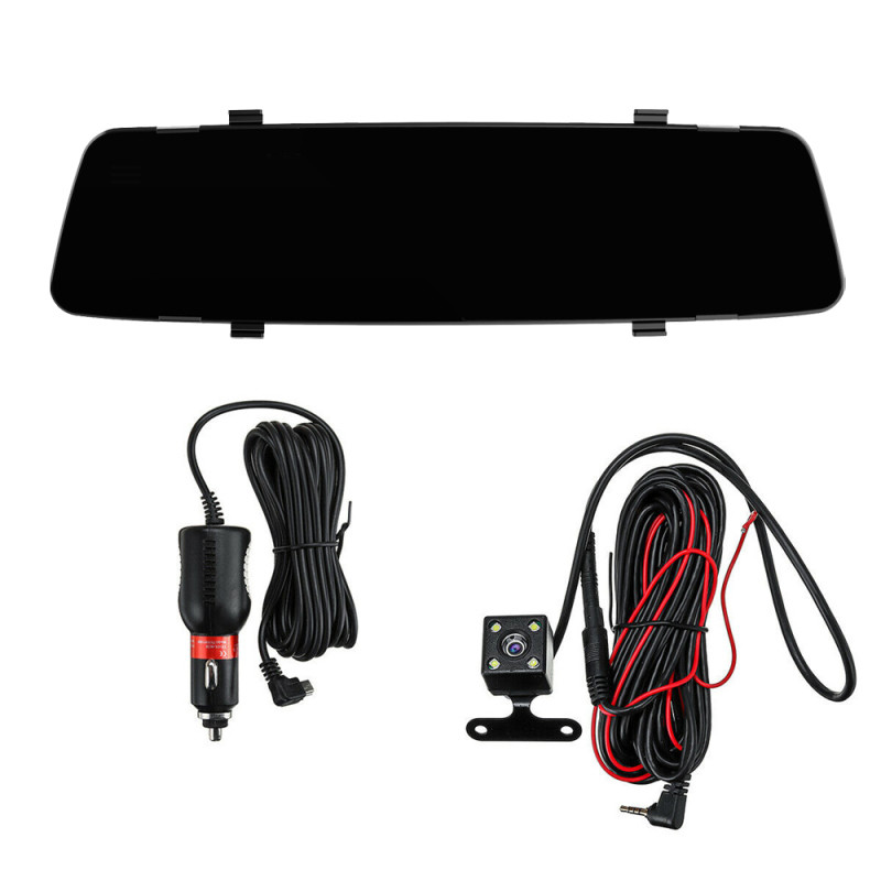 Car DVR Mirror Live View Dash Cam With Motion Detection 4.5 Inch