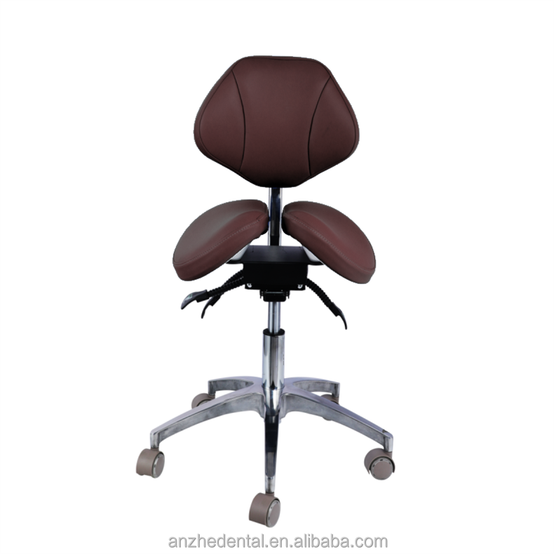 Hospital Furniture Dentist Stool Dental Saddle Seat 360 Degree Rotation Dentist Chair