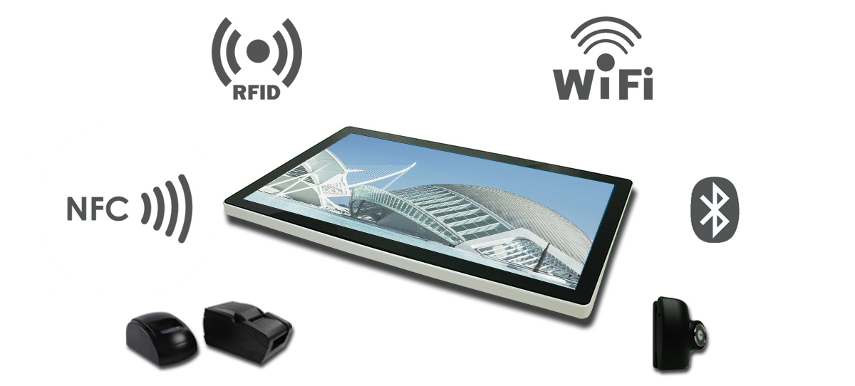 IP64 1920*1080 Hd Interactive Digital Signage Display