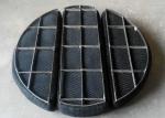 Light Weight Titanium Wire Mesh Demister Pad Anti Corrosive Black Color