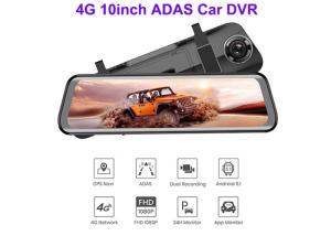 China GPS Navigation HD1080P 10 Inch ADAS Car Driving Video Recorder wholesale