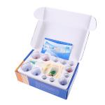 13pcs/Set Vacuum Cupping Cups Acupuncture Massage Cupping Jars Aspirating