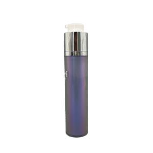 China 15ml 30ml 50ml For Skin Care Round Rotary Double Wall Airless Pump Bottle wholesale